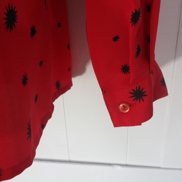 Fashion Attitudes women's long sleeve blouse sz 14 - Picture 6 of 6